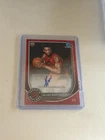 2025 Bowman Basketball Red Geometric Refractor Alijah Martin #BCA-AM