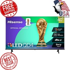 Hisense 40-Inch Class QD4 Series Hi-QLED FHD Smart Fire TV 40QD4QF - Quantu...