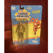 McFarlane Toys DC Super Powers The Flash Gold Variant 40th Anniversary