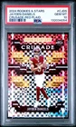 Jayden Daniels 2024 Panini Rookies & Stars Crusade Red Plaid #C-JDS PSA 10