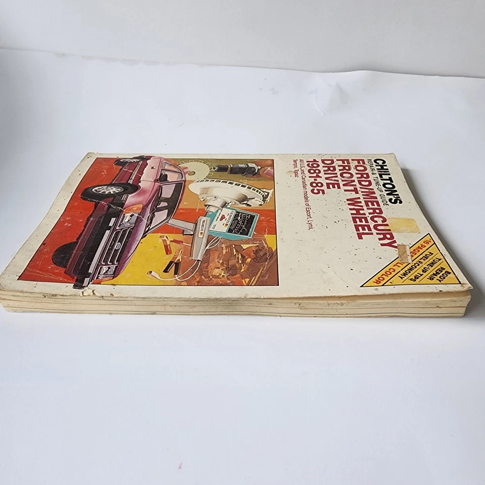 MANUAL DE REPARACIÓN CHILTON'S FORD/MERCURY TRACCIÓN DELANTERA 1981-85 Foto 3 de 4