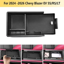 For 24-2026 Chevy Blazer EV SS/RS/LT Accessories Center Armrest Storage Box Tray