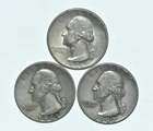 TOUGH 1941 1936 1942 Washington Quarter 90% Silver Lot *806