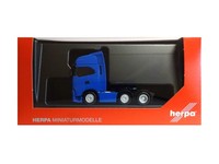 Herpa 317122-003 Iveco S-Way Zugmaschine 3Achs 6X2 Verkehrsblau 1:87 Neu