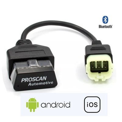 OBD Motorrad Motor Fehlercode Bluetooth Diagnose für ROYAL HIMALAYAN 650