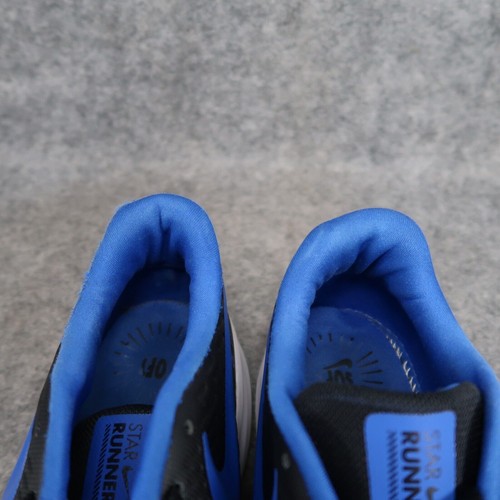 Nike Shoes Big Kids 6.5 Athletic Trainers Star Runner 2.0 Black Blue Sneaker - Picture 13 of 14
