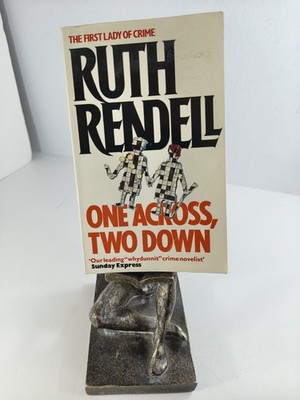 ONE ACROSS, TWO DOWN Ruth Rendell 1984 Paperback Crime Mystery