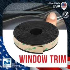13FT Rubber Seal Strip Car Front Rear Side Window Edge Weatherstrip soundproof