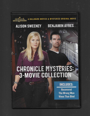 Chronicle Mysteries: 3-Movie Collection (2018, DVD) Alison Sweeney  Hallmark