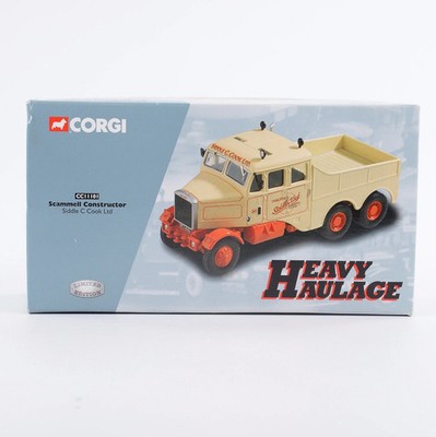 Corgi 1/50 Scammell Constructor - Siddle Cook Limited CC11101) NEU in Tissue