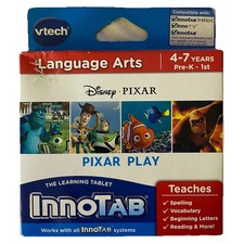 VTECH INNOTAB The Learning Tablet Disney PIXAR Language Arts 4-7 Years Old Pre-K