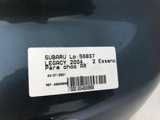 Pare-choc arrière Subaru LEGACY