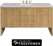 James Martin Vanities 435-V60S-FVSL Hudson 60