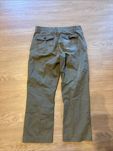 John Varvatos, John Varvatos Mens 31 (Fits 32x24) Green Military Chino Pants Distressed Vintage
