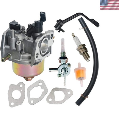#ad Comprehensive Carburetor Kit with Fuel Valve for Champion 3000 4000W Generators $45.99