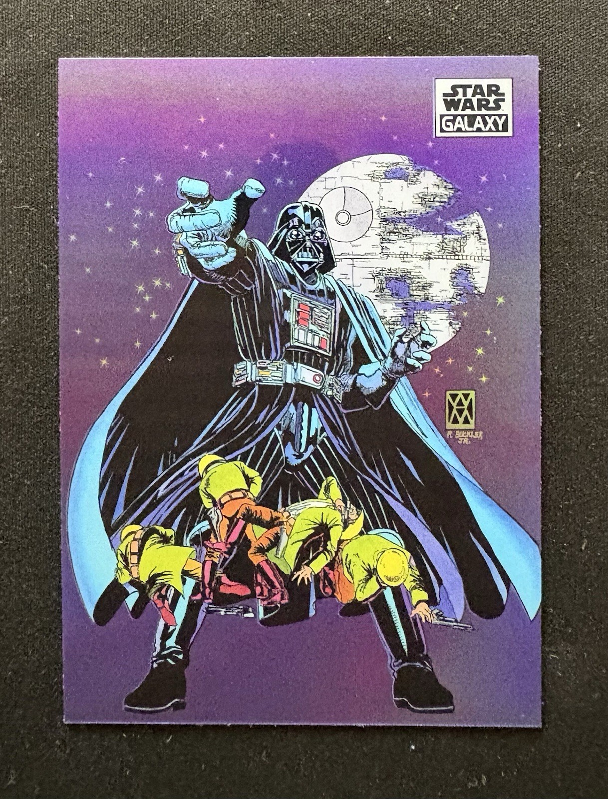 2021 Topps Star Wars Galaxy Chrome Crushing the Rebels Refractor #24 - VADER