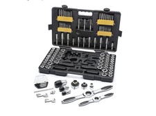 Gearwrench 114 Piece Saemetric Ratcheting Tap Die Set 82812