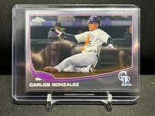Carlos Gonzalez 2013 Topps Chrome Colorado Rockies #131
