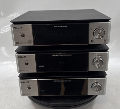 Philips MCD708 Micro Theatre System DVD/CD Player, Tuner/Amplifier AS-IS GC-7118