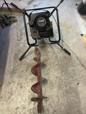 #ad Briggs amp; Stratton Post Hole Digger 6.75hp 190cc Used W 7” Auger $275.00