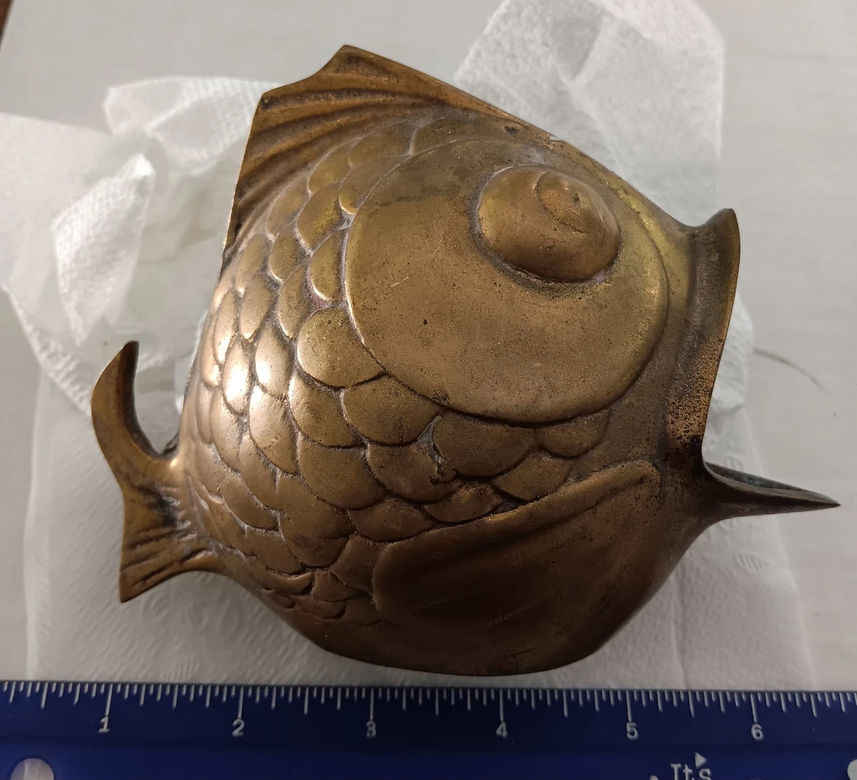 Brass Fish Ashtray Indiana Collectible Ashtrays for sale | eBay