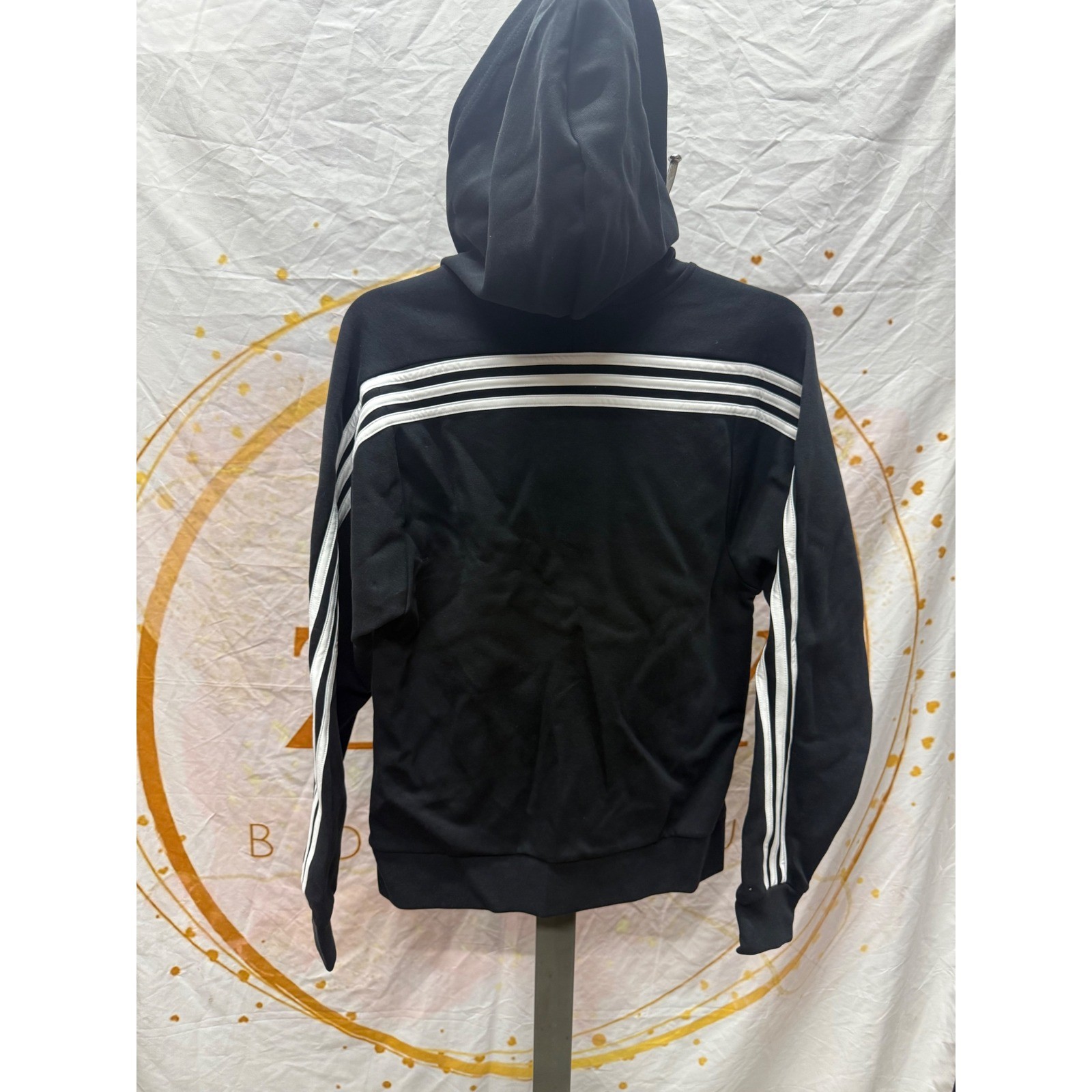 Adidas Women's Sportswear Track Jacket, Small, Black thumbnail 3