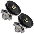 Deck Spindle Set for Troy-Bilt 42 Pony Bronco TB42 TB2246 7-Speed 2-Pack