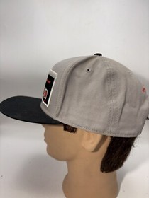 Nintendo NES Controller Hat Baseball Cap Gray Adjustable Embroidered Black Brim