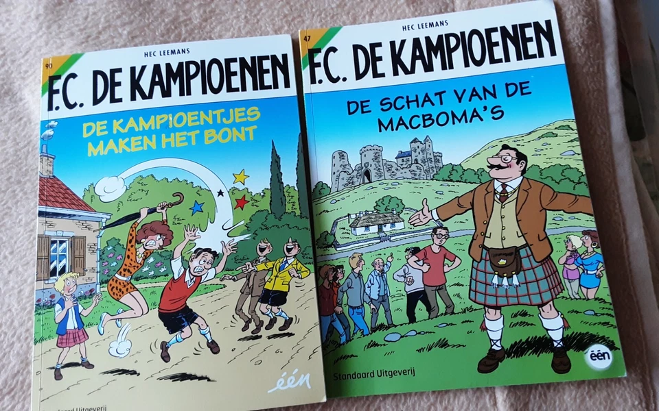 2 Comics F.C. De Kampioenen Band 47 + 90 niederländische Sprache - Bild 1 von 1