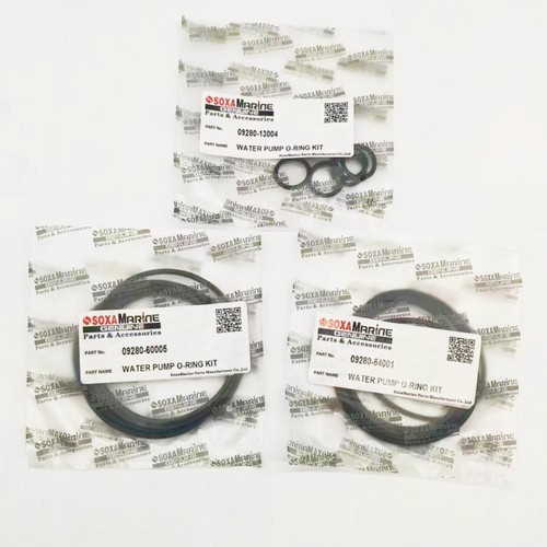 1 group of 5 SUZUKI Oil Pump O-ring Seal Kit 09280-54001 & 09280-13004 - Foto 1 di 6