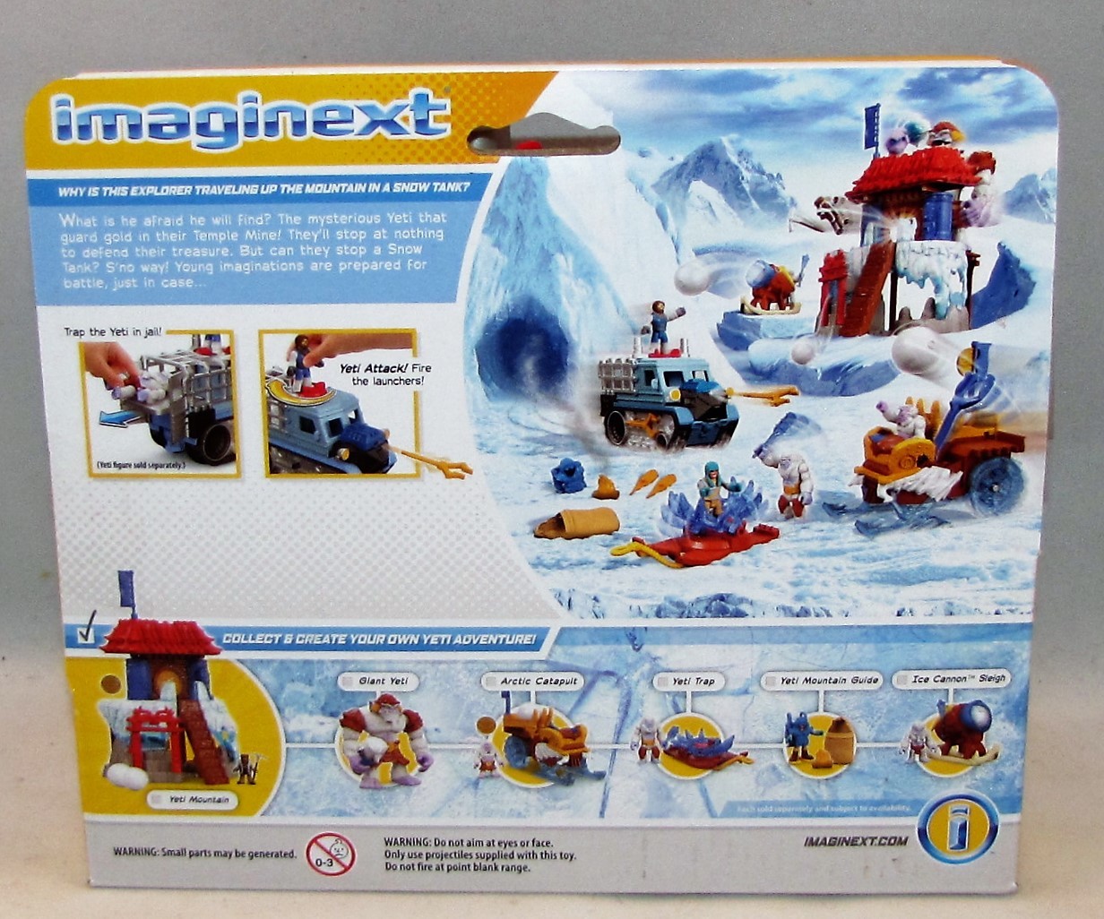 Imaginext Yeti Imaginext Snow Tank Yeti Mountain Imaginext 2025