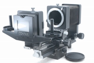 【箱付き】CONTAX AUTO EXTENSION BELLOWS Contax Auto Extension Bellows Slide Copier Focusing Rail *CA0217