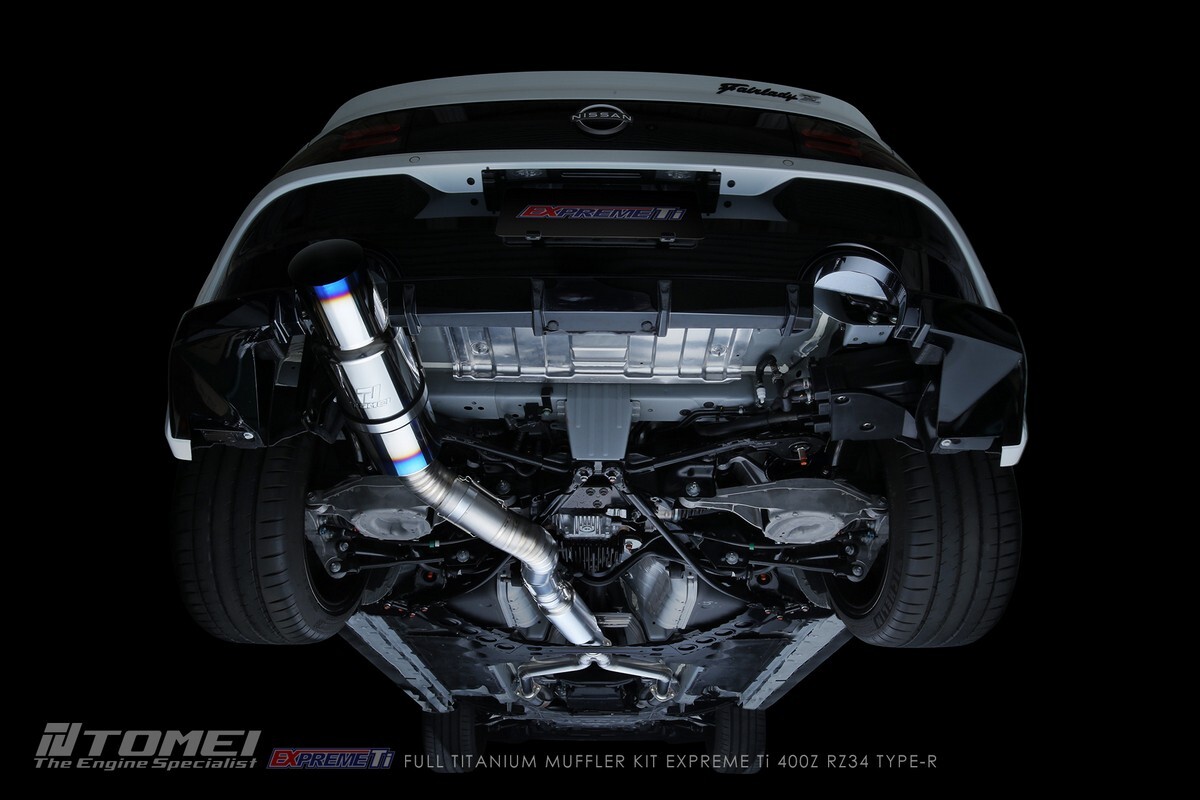 Tomei EXPREME Ti Type-R Titanium Exhaust System for Nissan Z 23+
