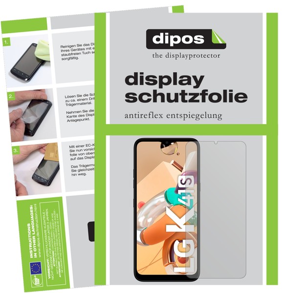 6X Schutzfolie FüR Lg K41S Matt Displayschutzfolie Folie Display Schutz Dipos-image