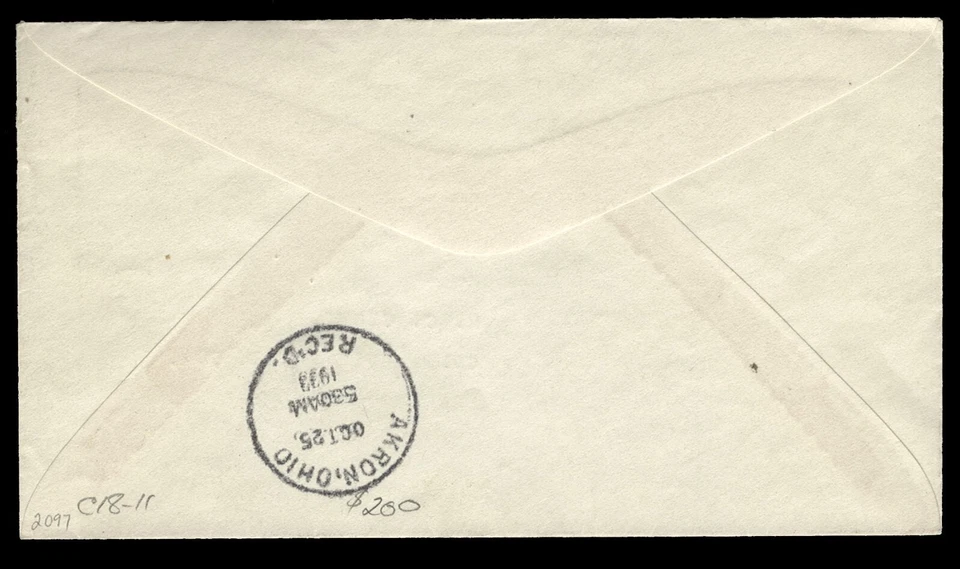 SAVOYSTAMPS-USA-1933 GRAF ZEPPELIN FRIEDRICHSHAFEN-CHICAGO-CENTURY OF PROGRESS - Image 2 of 2