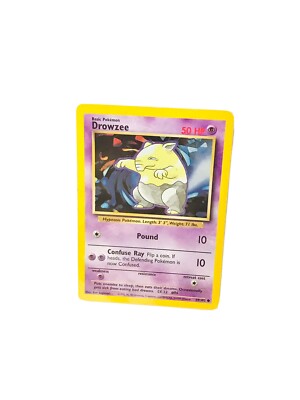 1995 drowzee pokemon card value Drowzee 1995 Poke'mon Card