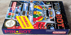 TOP ! Nintendo NES Spiel Pin Bot PAL-B OVP CIB Pinbot