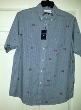 Daniel Cremieux Black Plaid Design Men's Shirt M NWT