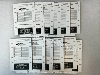 12 Pack Trapper Max Mouse Insect Glue Sticky Board Trap Spider Non Toxic