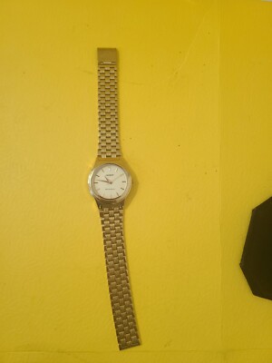 ORIENT gold dial Japan Made Original Quartz Watch Water Resist