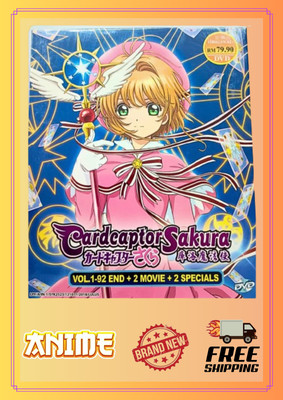 DVD Anime: Cardcaptor Sakura Complete *Eng Dub* (Vol.1-92End+2 Movie+2 Special)