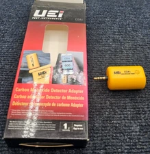(QTY 2) UEi COA1 Carbon Monoxide Detector Smart Phone Adapters