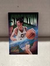 1996-97 Skybox Z Force - John Stockton #91 Z-Cling