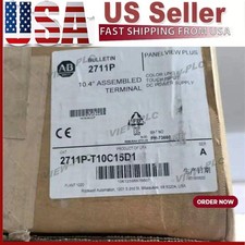 2711P-T10C15D1 AB REV. E PanelView Plus 1000 Touch Terminal NEW US Free Tax
