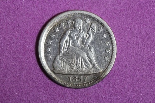 1857 Seated Liberty Dime #M25526