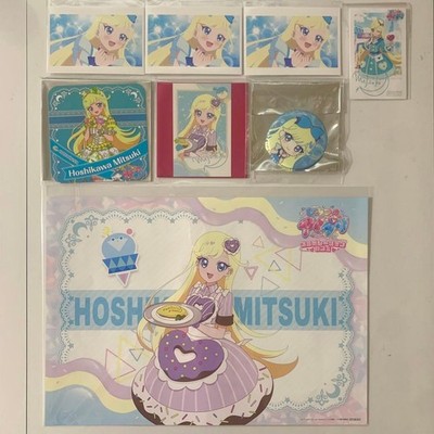 AMO Café Collab Mitsuki Hoshikawa Lot  PRIP/Pripasha, Signed, Pins, Coasters,