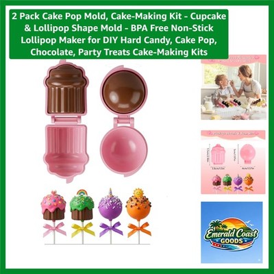 Versatile Cake Pop & Lollipop Mold - Perfect for Celebrations and DIY Fun