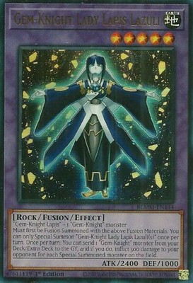 Gem-Knight Lady Lapis Lazuli - BLMM-EN144 - Ultra Rare - 1st Edition - Near Mint