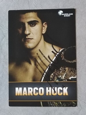 15645 Marco Huck Boxen Autogrammkarte original signiert
