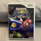Super Mario Galaxy (Nintendo Wii, 2007) Complete CIB - w Manual and Inserts